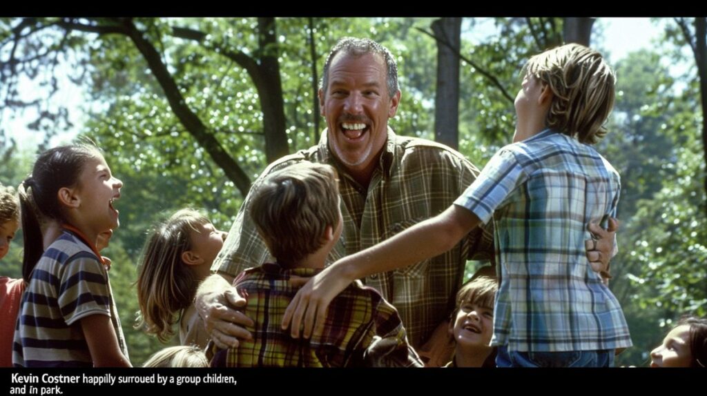 Kevin Costner mit seinen Kindern beim Familienausflug